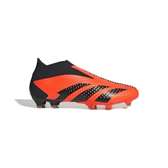 Size 8.5 Adidas Predator Accuracy+ FG Orange Black Mens Soccer Cleats GW4560 main image 9